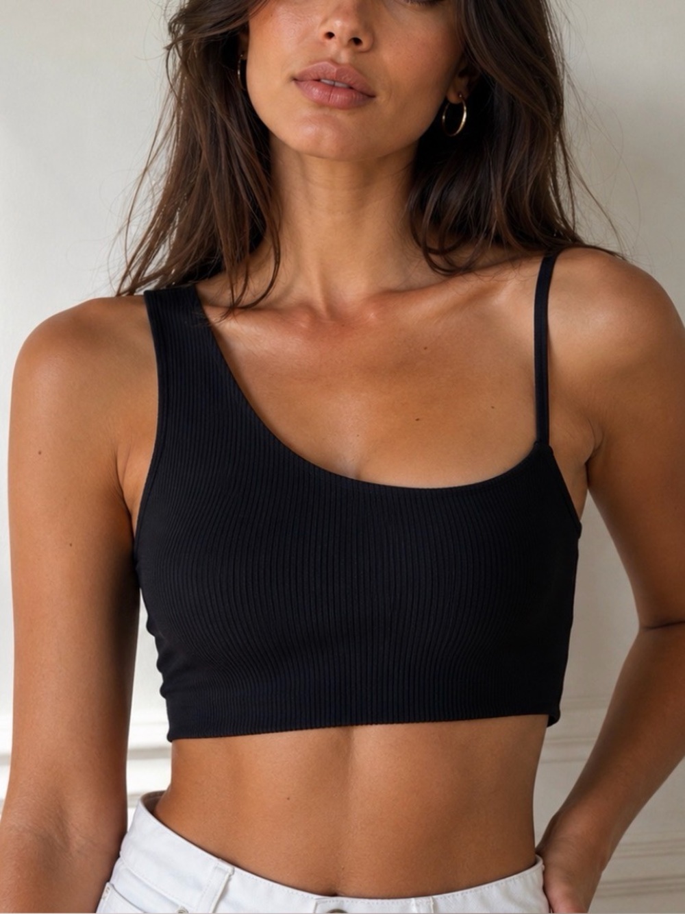 NEW Free people movement crop top Black color